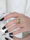 Aurora Band Ring Blue Stone thumbnail