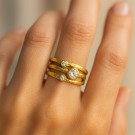 Silversand Trio Ring thumbnail