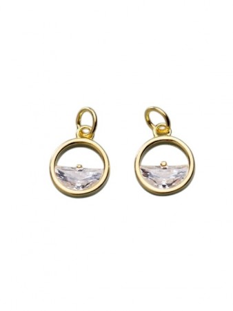 Circle Gleam Charm