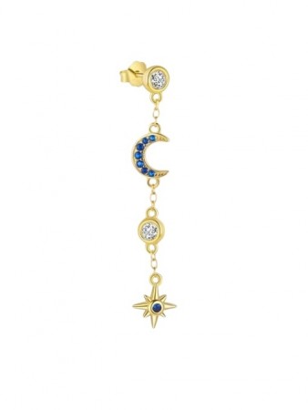 Moonlit Star Øredobber